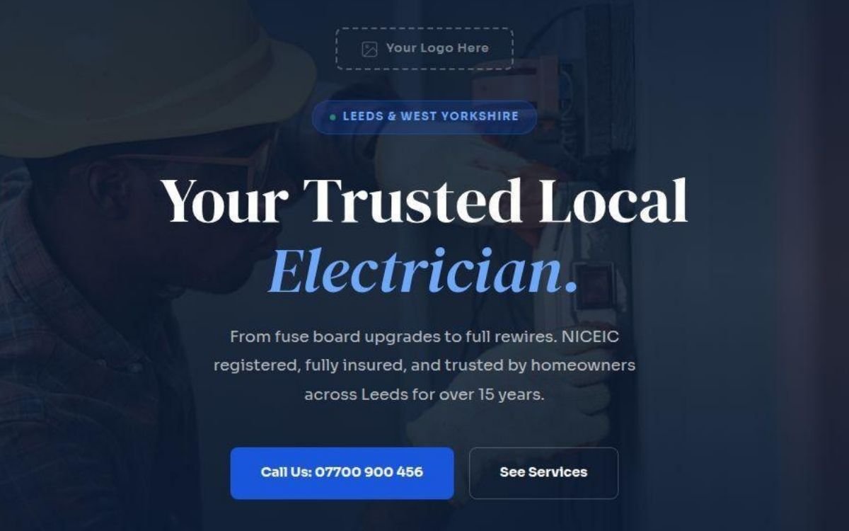 Hyper Electrical - Example electrician website by Hyperlinked
